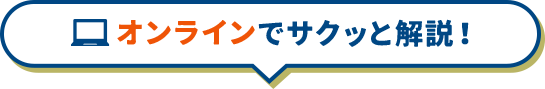 オンラインでサクッと解説！